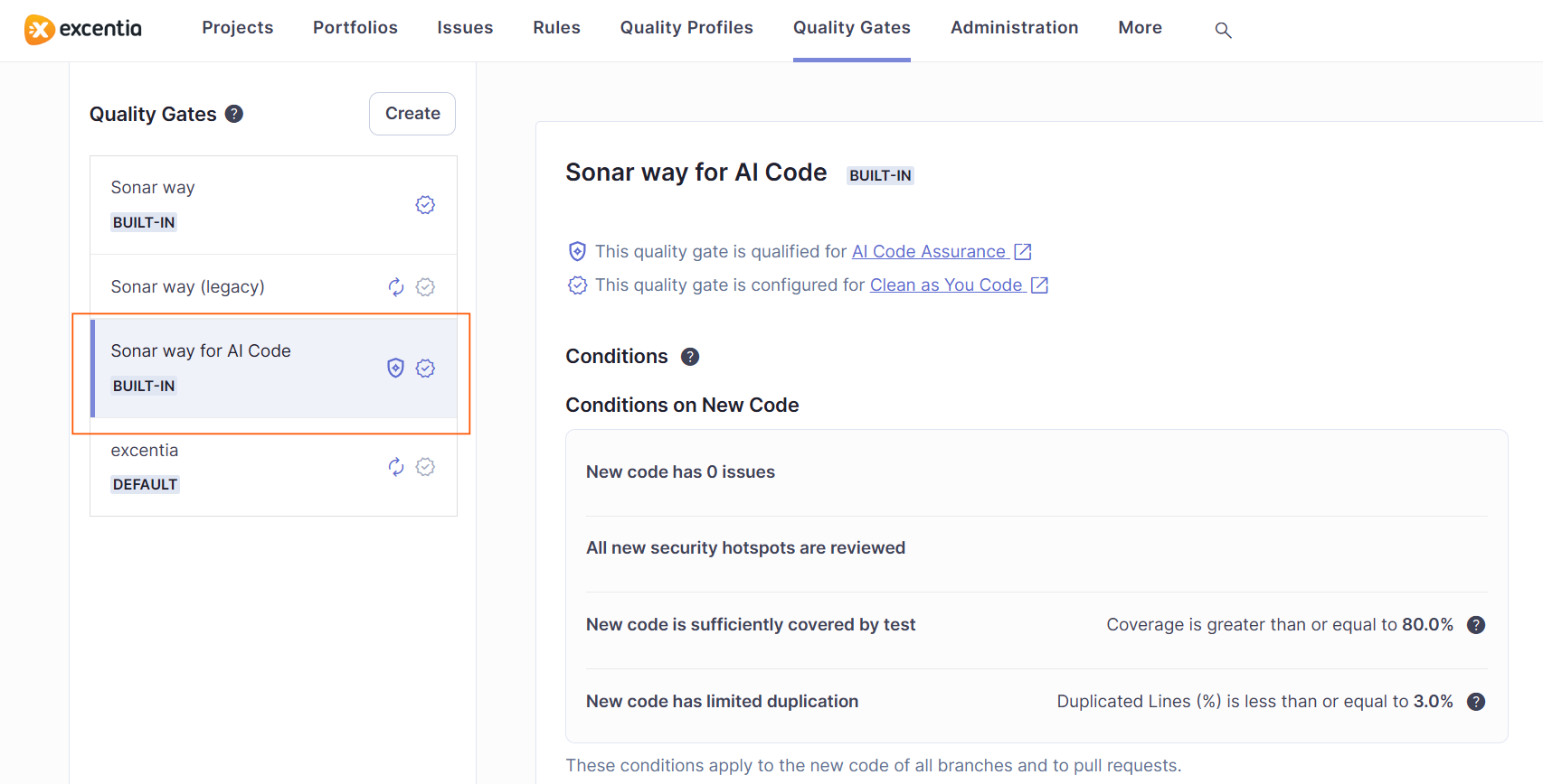 Quality Gate AI in SonarQube